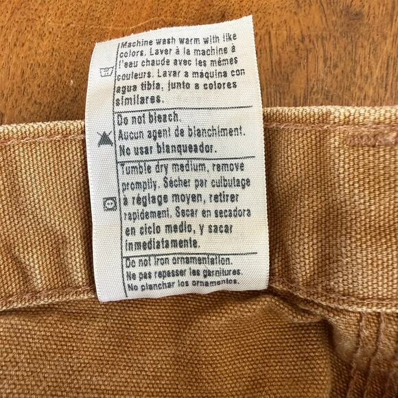 Carhartt Double Knee Carpenter Workwear Pants Dungaree Fit Mens 31x32 Thrashed - Picture 10 of 13